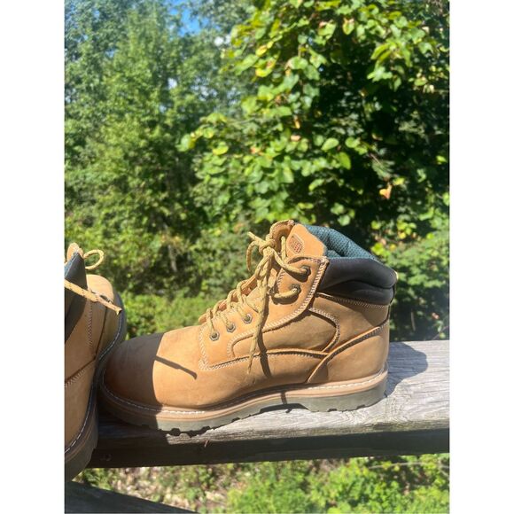 Texas Steer Judd Men’s Flexcore Work Boots Sz 13 Soft Toe - Picture 5 of 8